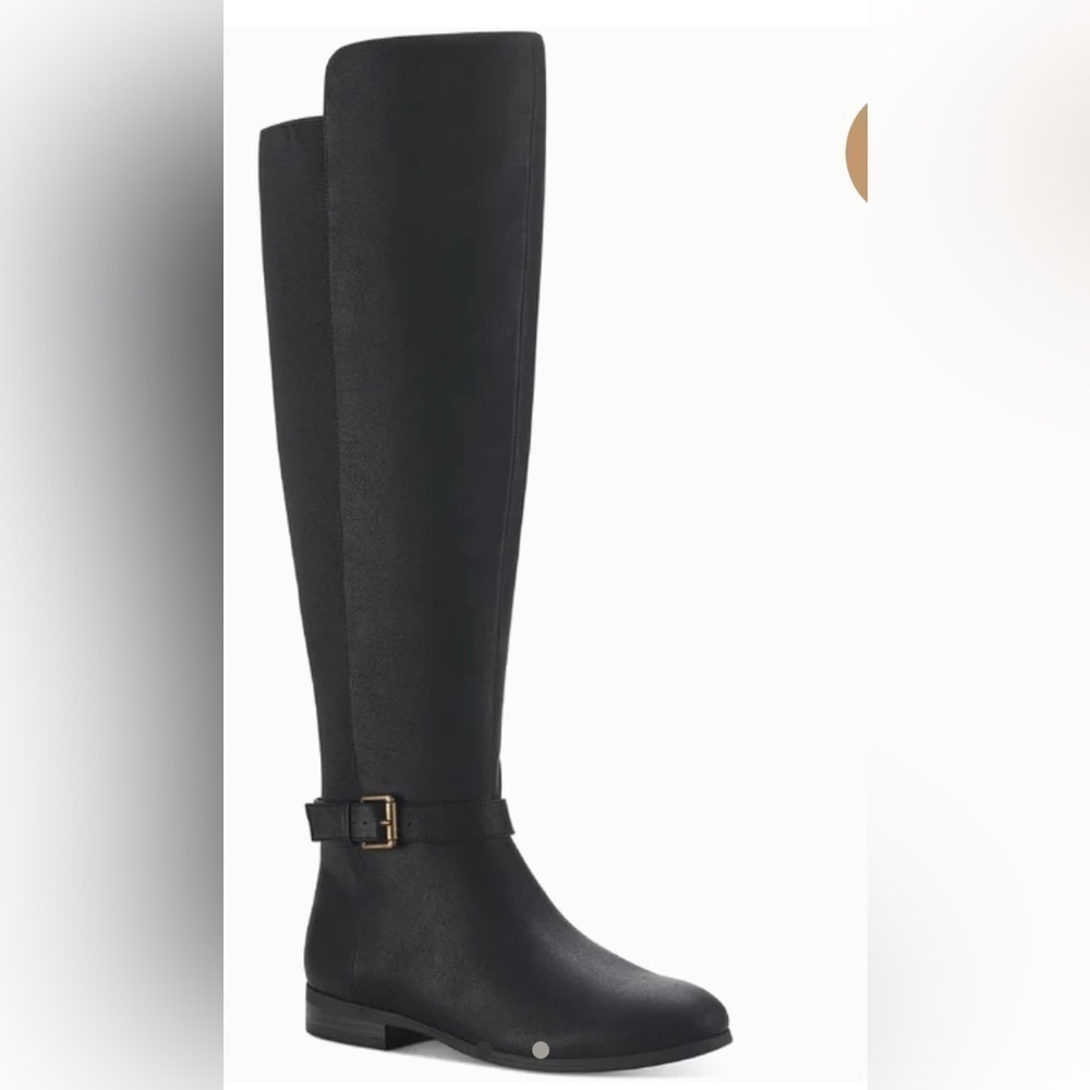 Nwt Style & Co Size‎ 7.5M Kimmball Faux Suede Stretch Over-The-Knee Boots